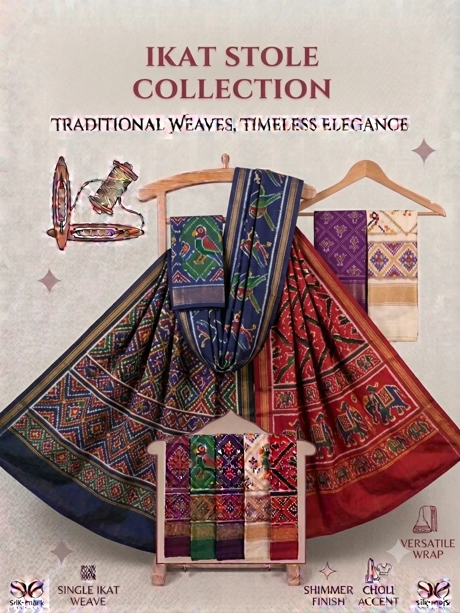 Single Ikat Stole