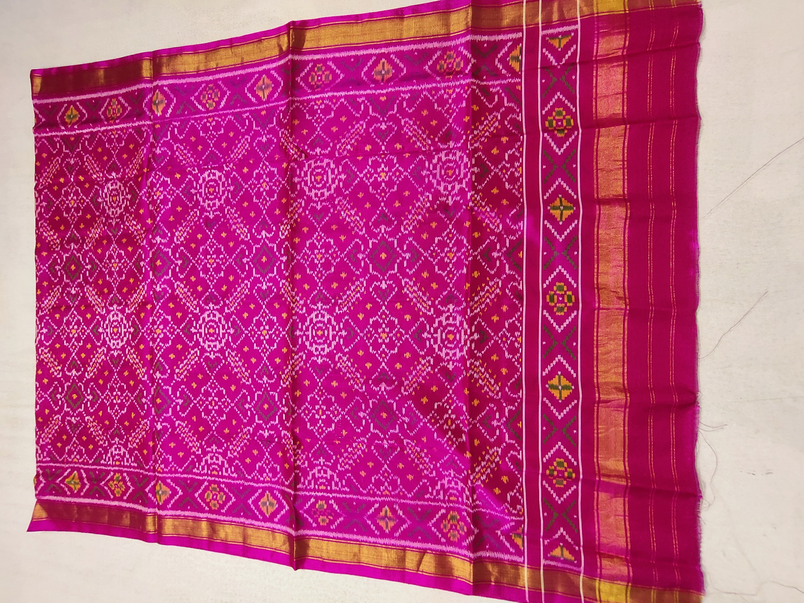 Pink Manekchowk Dress Duppta