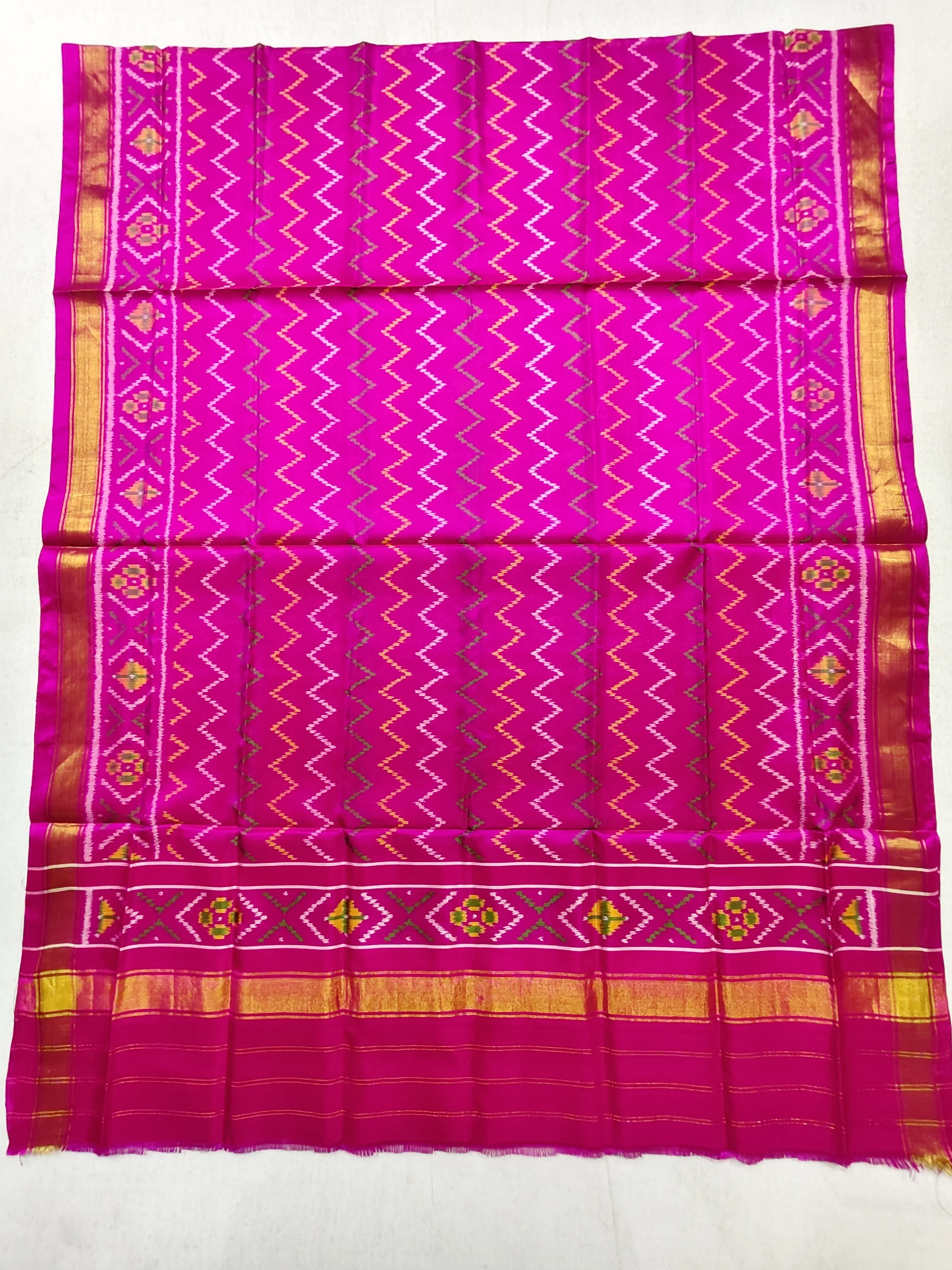 Pink Lehariya Dupatta for Dress