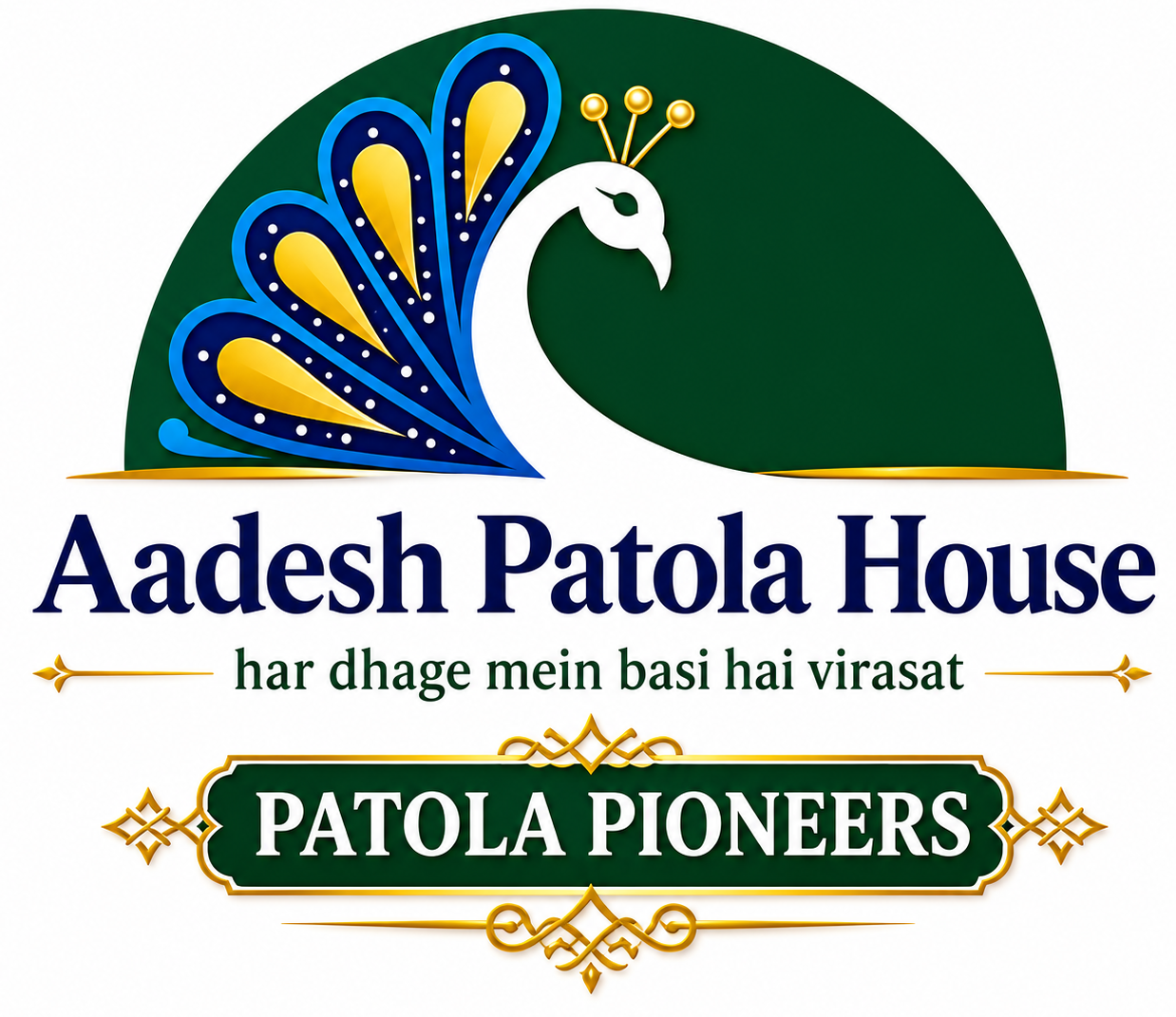 Aadesh Patola House Logo